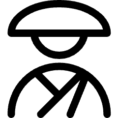 Religion Man Japan Icon from Ultimate Regular Set