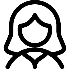 Professions Woman Office 1 Icon from Ultimate Regular Set