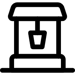 Architecture Well Icon from Ultimate Regular Set