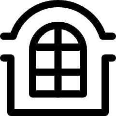 Architecture Window Icon from Ultimate Regular Set