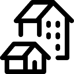 Building House Icon from Ultimate Regular Set