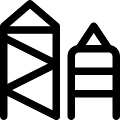 Building Modern 1 Icon from Ultimate Regular Set