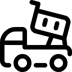 Heavy Equipment Truck Icon from Ultimate Regular Set