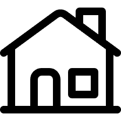 House Home Building 1 Icon from Ultimate Regular Set