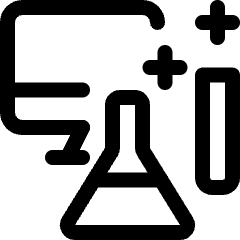 Ab Testing Chemistry Monitor Icon from Ultimate Regular Set