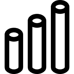 Analytics Bars 3 D Icon from Ultimate Regular Set