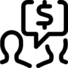 Business Deal Cash 1 Icon from Ultimate Regular Set