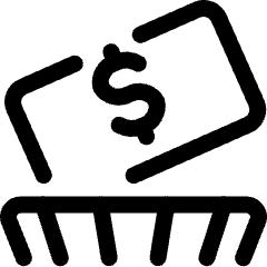 Business Money Basket Icon from Ultimate Regular Set