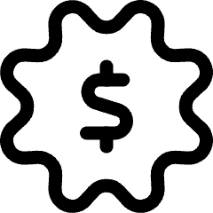 Cash Toggle Icon from Ultimate Regular Set