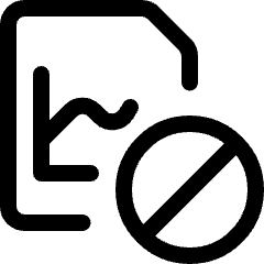 Data File Disable Icon from Ultimate Regular Set