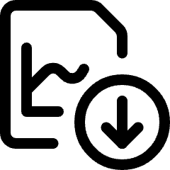 Data File Download Icon from Ultimate Regular Set