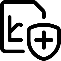 Data File Shield Icon from Ultimate Regular Set