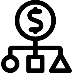 Monetization Structure Icon from Ultimate Regular Set