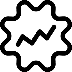 Optimization Graph Line Icon from Ultimate Regular Set