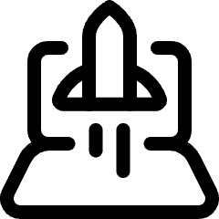Startup Launch Icon from Ultimate Regular Set