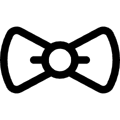 Accessories Ribbon Tie Icon from Ultimate Regular Set