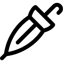 Accessories Umbrella 1 Icon from Ultimate Regular Set