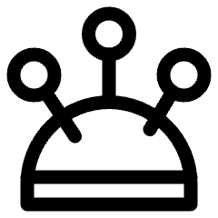 Clothes Design Pin Cushion Icon from Ultimate Regular Set