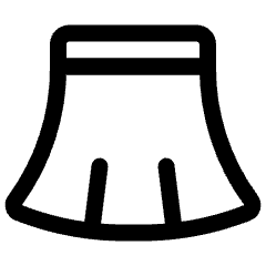 Skirt Icon from Ultimate Regular Set