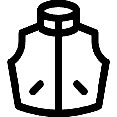 Vest 1 Icon from Ultimate Regular Set