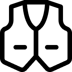 Vest Icon from Ultimate Regular Set