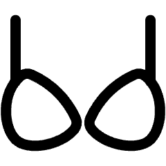 Underwear Bra Lace Icon from Ultimate Regular Set