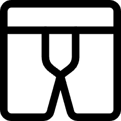 Underwear Shorts Male Icon from Ultimate Regular Set