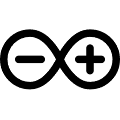 Arduino Plus Minus Icon from Ultimate Regular Set
