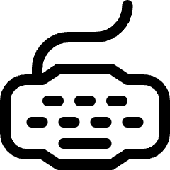 Keyboard Gaming Icon from Ultimate Regular Set