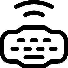 Keyboard Wireless 1 Icon from Ultimate Regular Set