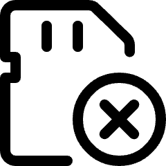 Sd Card Remove Icon from Ultimate Regular Set