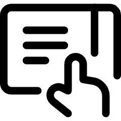 Tablet Touch Icon from Ultimate Regular Set