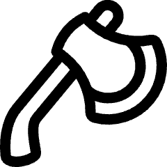 Antique Axe 1 Icon from Ultimate Regular Set