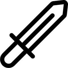 Antique Sword Icon from Ultimate Regular Set