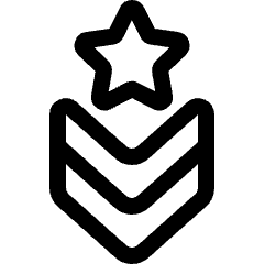 Army Badge 1 Icon from Ultimate Regular Set