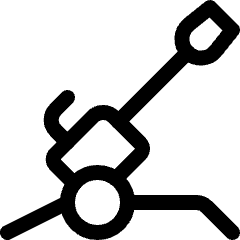 Modern Weapon Tank Machine Gun Icon from Ultimate Regular Set