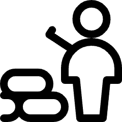 Protection Sand Bag Soldier 1 Icon from Ultimate Regular Set