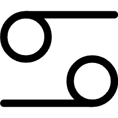 Astrology Pisces Icon from Ultimate Regular Set