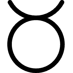 Astrology Taurus Icon from Ultimate Regular Set