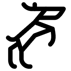 Primitive Symbols Animal Icon from Ultimate Regular Set
