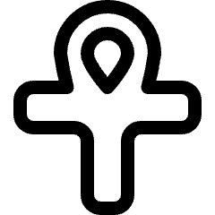 Religion Ankh Icon from Ultimate Regular Set