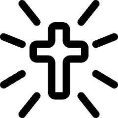 Religion Cross Icon from Ultimate Regular Set