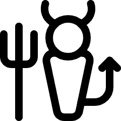 Religion Devil Icon from Ultimate Regular Set