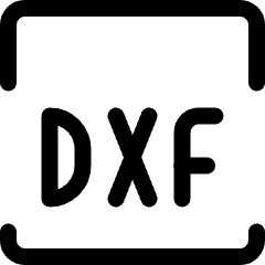 Design Document Dxf 1 Icon from Ultimate Regular Set