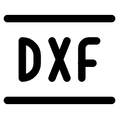 Design Document Dxf Icon from Ultimate Regular Set