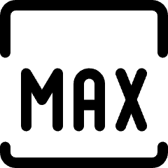 Design Document Max 1 Icon from Ultimate Regular Set