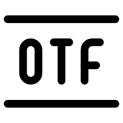 Design Document Otf Icon from Ultimate Regular Set