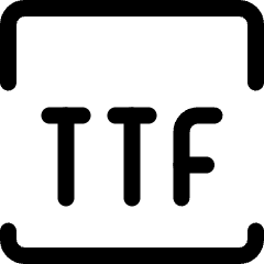 Design Document Ttf 1 Icon from Ultimate Regular Set