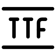 Design Document Ttf Icon from Ultimate Regular Set