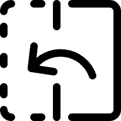 Flip Left Icon from Ultimate Regular Set